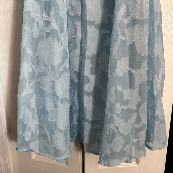 Sea kissed strapless hello Molly light blue maxi dress - Picture 8 of 8